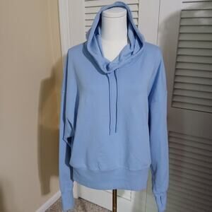 OLD NAVY Active Dynamic Fleece Women's XL Periwinkle Hooded Sweatshirt